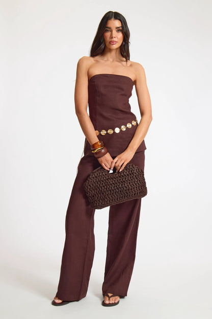 Linen Longline Bandeau