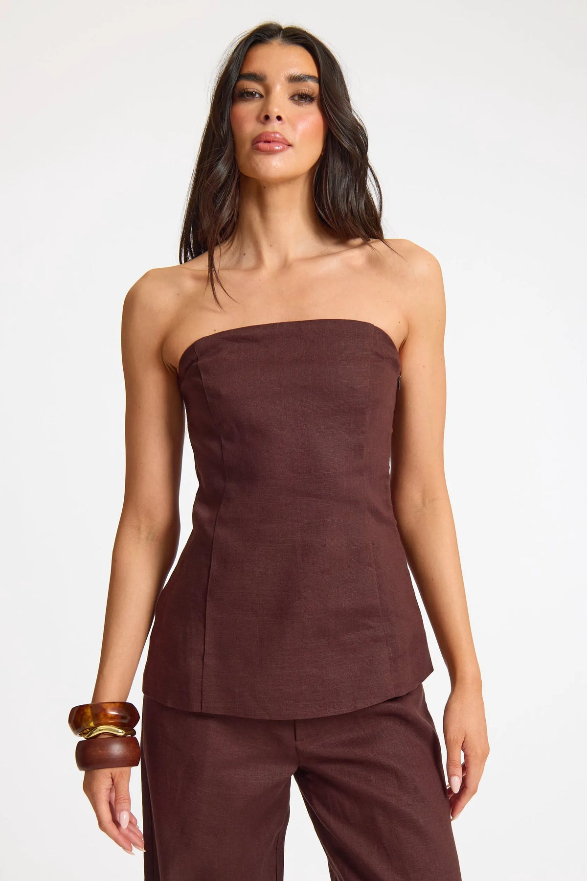 Linen Longline Bandeau