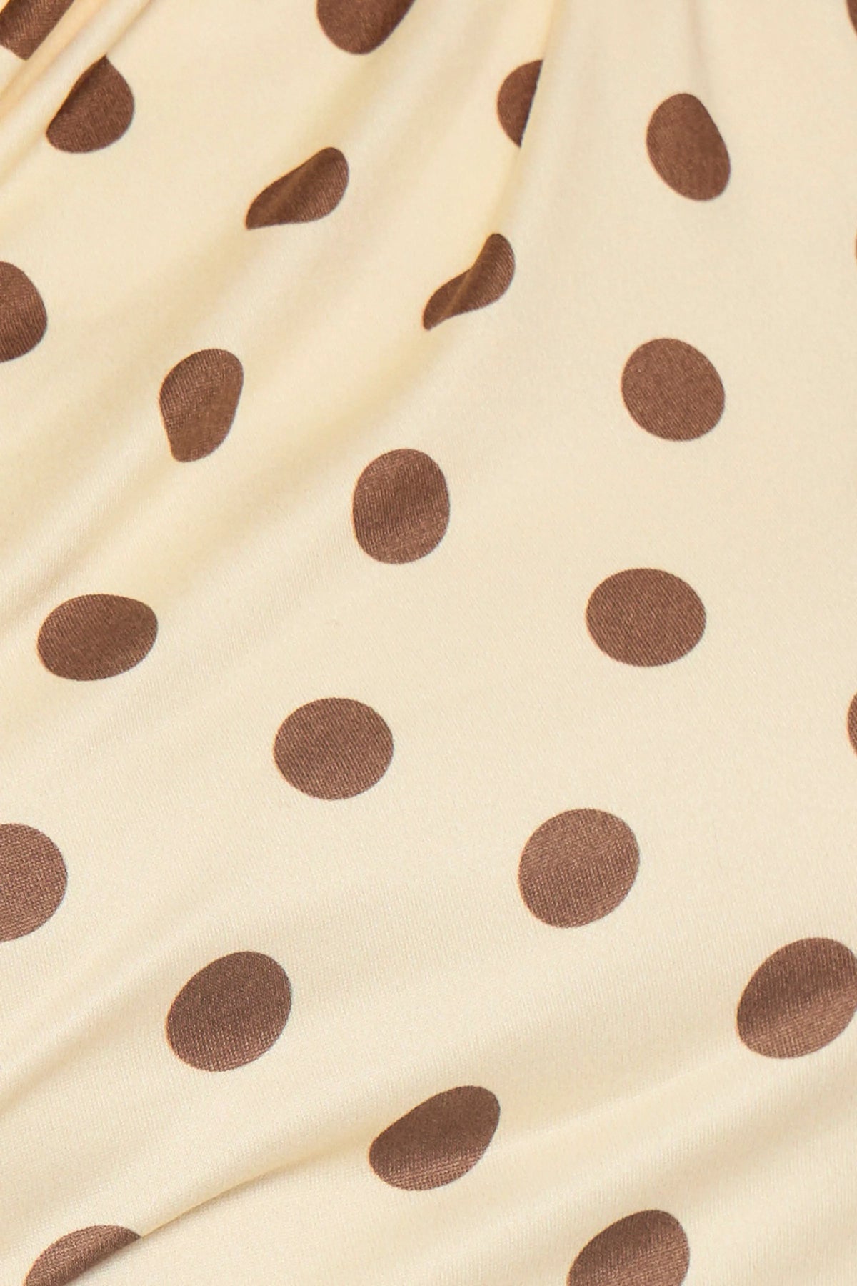 Butter Cream Polka Top