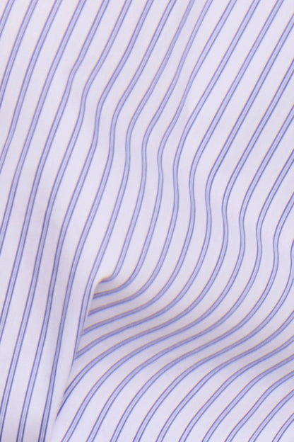 Blue Pinstripe Mini Skort