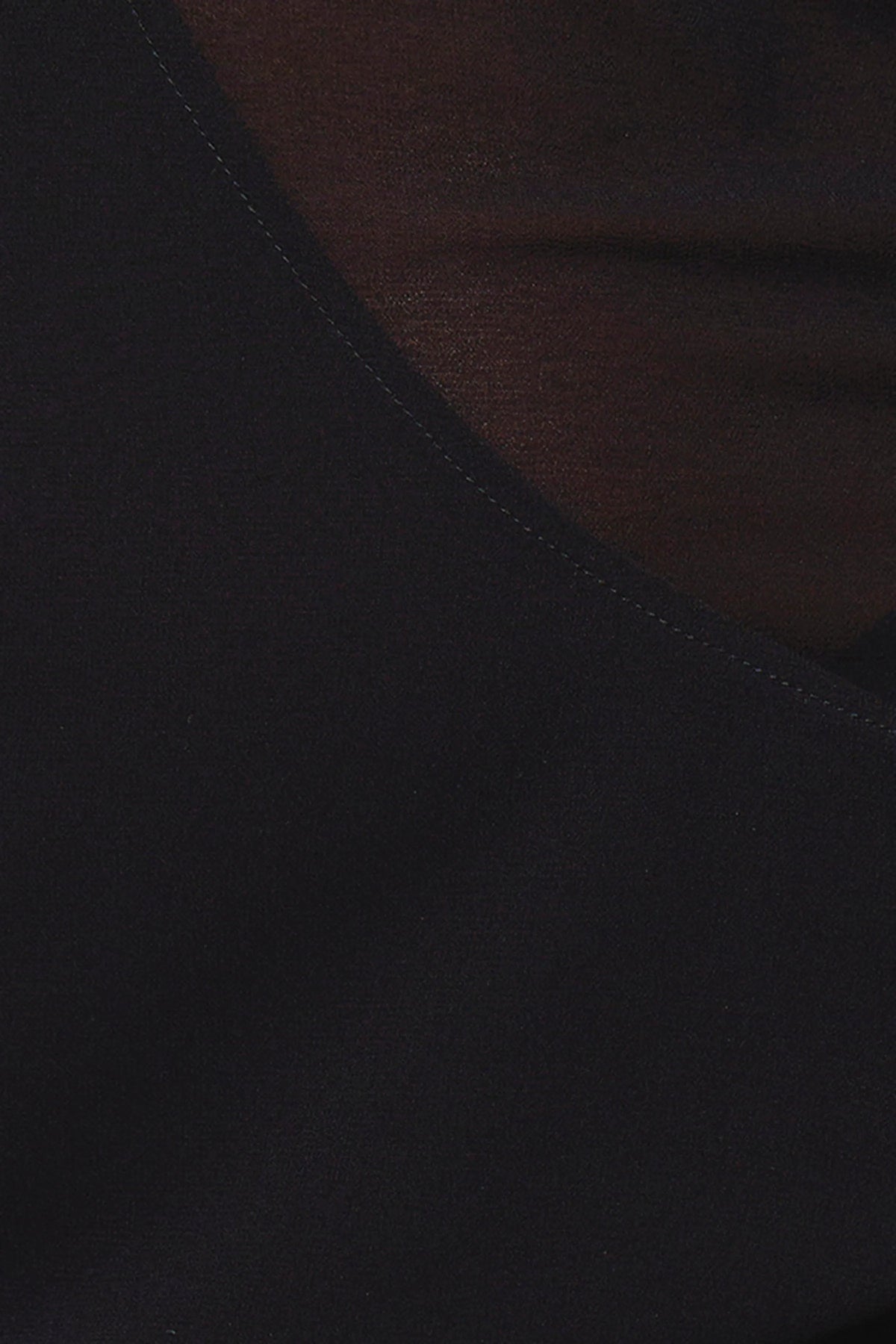 Black Stone Flared Mini Dress