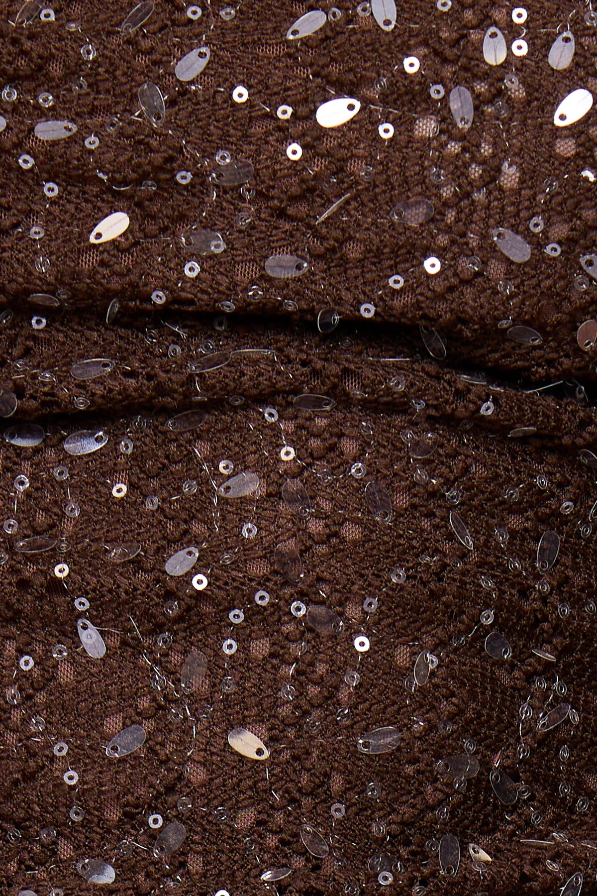 Chocolate Sequin Vest