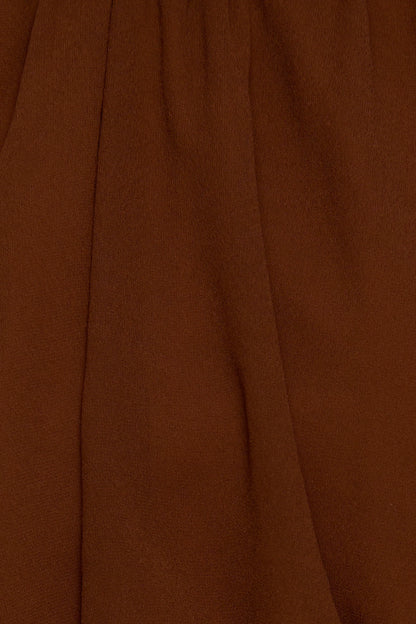 Chocolate Puff Ball Top