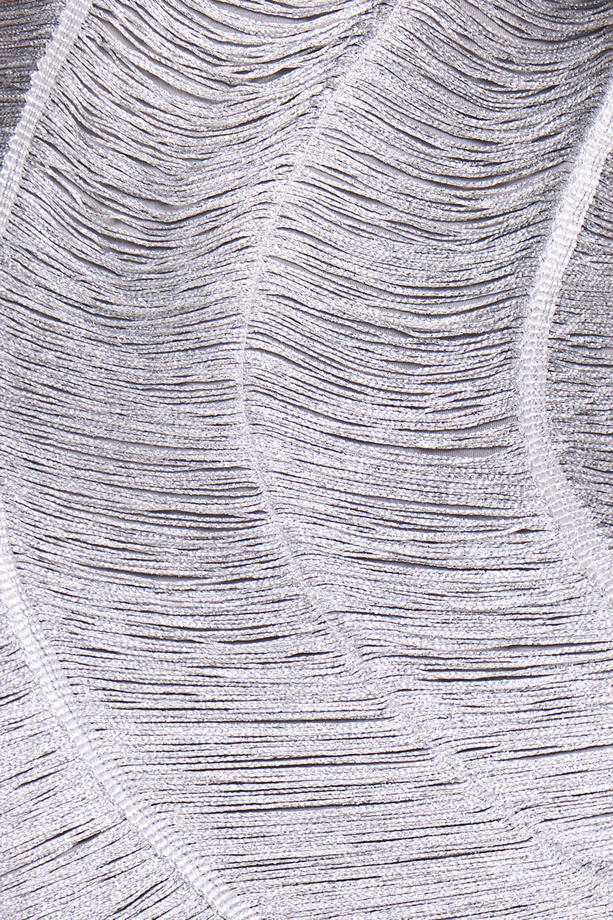 Silver Tassel Maxi Dress